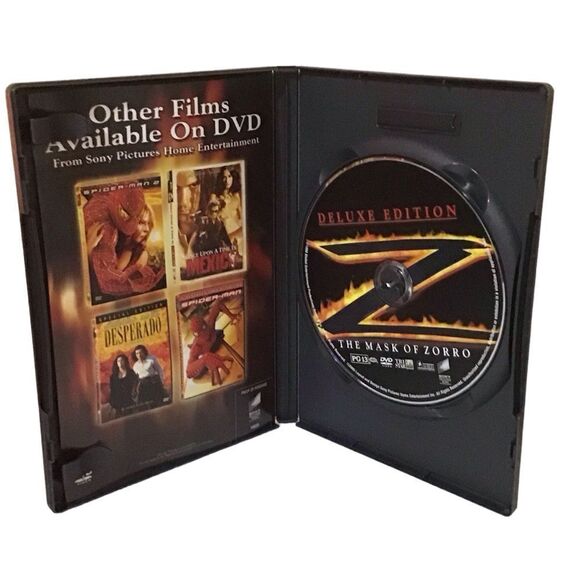 The Mask of Zorro DVD Antonio Banderas - 5/$20 - Picture 3 of 3